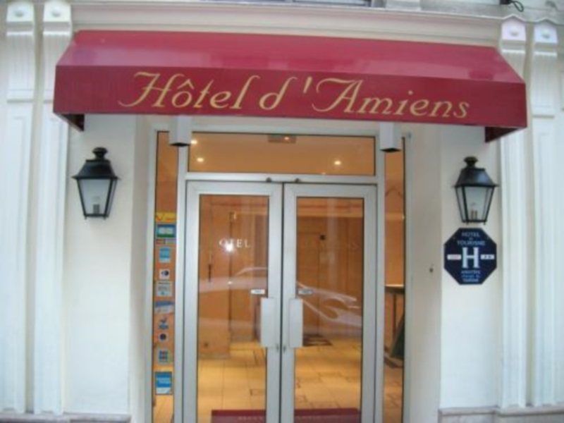 Hotel D'Amiens Париж Екстер'єр фото